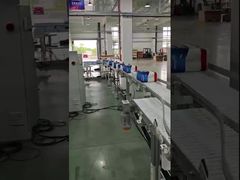 Robotic fully automatic palletiz Automatic Bread Packaging Line PLC Control 35-150 Bags/Min Capacity