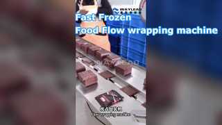 Frozen Food Pillow Pack Machine Speed Pack