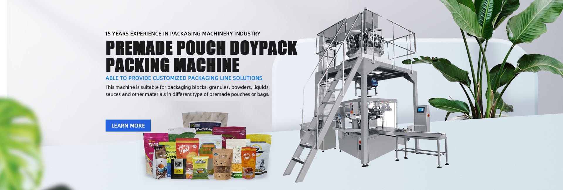Quality Premade Pouch Packing Machine factory