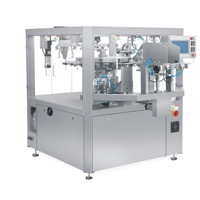 WG210 Doypack Premade Pouch Rotary Dried Fruits Packing Machine For Snack Packaging