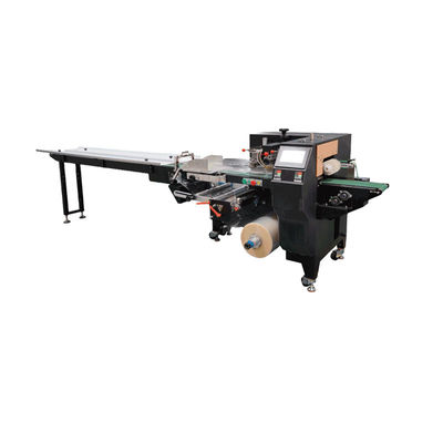 Fully automatic flow wrapping machine servo drive precise and efficient low energy consumption