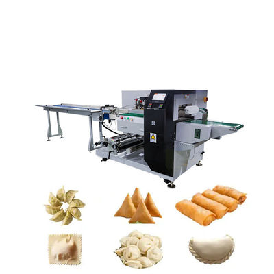 WL220 Industrial Automatic Pillow Packing Machine 100 bags per minute for chilled food processing hall