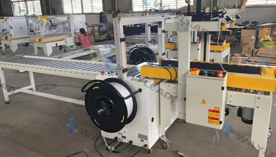 Customizable Case Folding Sealing Strapping Machine Automatic Low Maintenance
