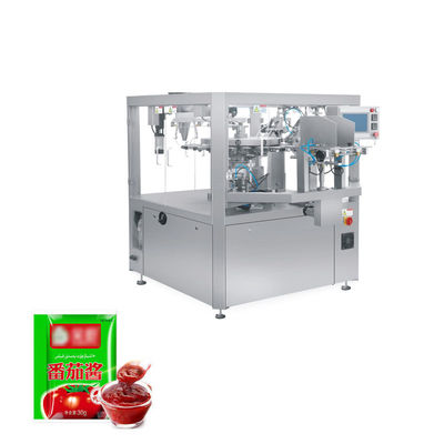 WG210 Automatic Sauce Doypack Premade Pouch Packing Machine SUS304 Material Configuration PLC System