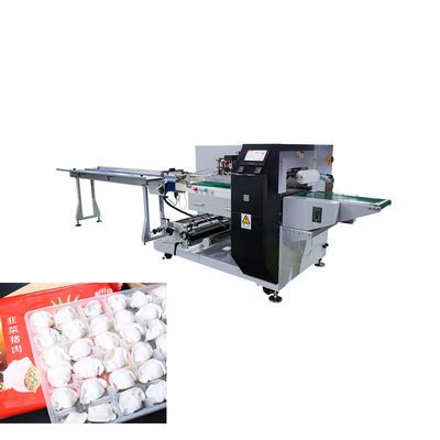 550kg Pillow Packing Machine 0.6 - 0.8Mpa Air Pressure For Bag Forming Requirements