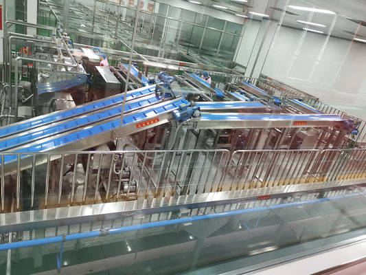 Low Noise Automatic Packaging Line PLC Control Snacks Packing Machine