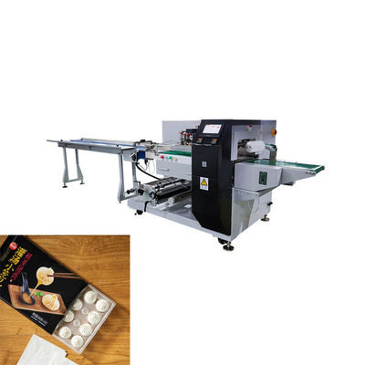 Quick Frozen Food Pillow Packaging Machine 550kg 25-100 Packs/Min Production