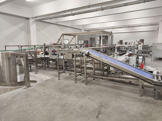 Multi-blades Bread Packaging Line For Smooth And Accurate Paper Bag Width 180mm—430mm
