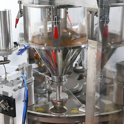 Nitrogen Injection Nespresso Pod Filling Machine Espresso Coffee Capsule Packing Machine