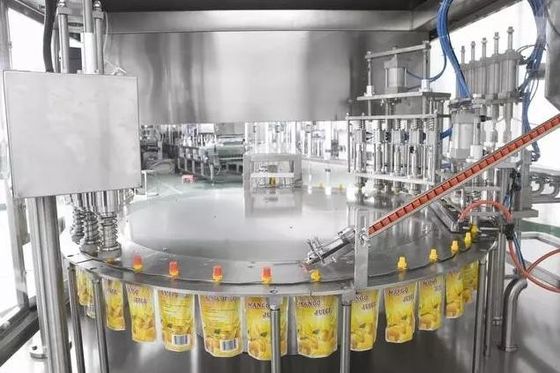 Automatic Liquid Bag Filling Machine With Spout Vertical Fill Form Spout Bag Machine