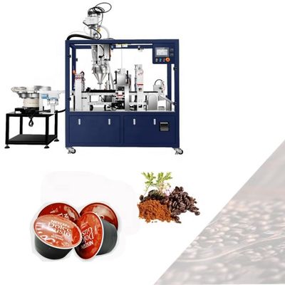 Coffee Capsules Filling Packing Machine Use For Plastic Nespresso K-cup Capsules/ Aluminum Cup