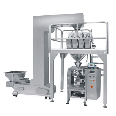 Customized Fully Automatic Vertical Fill Form Seal Machine Can Package Granular Liquid And Powder Products