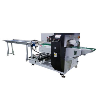 Electric Automatic Pillow Packing Machine For 35-80 Mm Package Width And PP/PVC Etc Packing Film