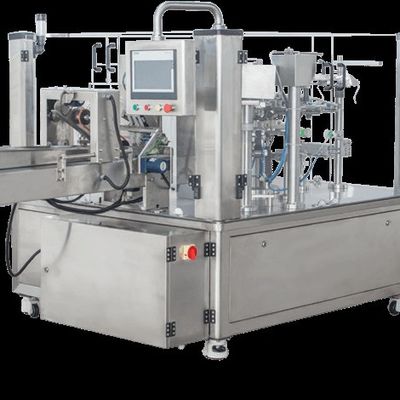 Doypack Packaging Machine Say goodbye to powder leakage Intelligent weighing Coffee powder and pet food ±0.1g error