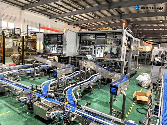 Fully Automatic Packaging Line with PLC Controller System, 35-150 Bags/min Capacity and 30 M/min Feeding Speed